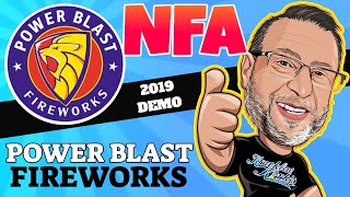 2019 NFA Fireworks Demo Featuring Power Blast Fireworks [upl. by Orvie]