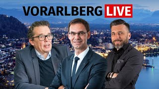 Vorarlberg LIVE mit LH Markus Wallner und WKVPräsident Hans Peter Metzler [upl. by Ennaegroeg]