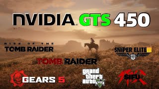 Nvidia gts 450 1gb Teste Games [upl. by Berlyn]