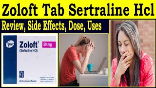 Sertraline 50 mg 100 mg 25 mg  Sertraline Hydrochloride 50 mg Reviews  Uses Side Effects Dose [upl. by Hinckley]