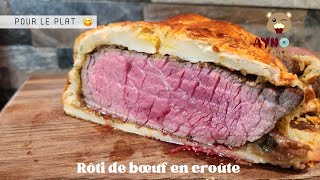 Recette facile Rôti de bœuf en croûte [upl. by Evin]