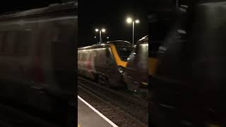 Doubled Up cross Country Voyagers pass Brockenhurst Railway Station on Platform 3 [upl. by Aronel]