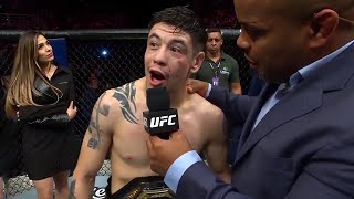 Brandon Moreno Octagon Interview  UFC 283 [upl. by Lias362]