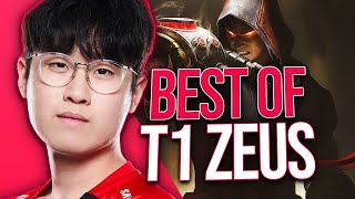 T1 Zeus quotINSANE TOPLANERquot Montage  Best of Zeus Stream Highlights [upl. by Lukas]