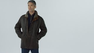 ORVIS  Worlds Finest Shearling amp Leather Coat [upl. by Roe]