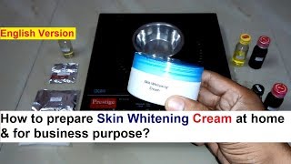 Skin Whitening Cream Making 100 Real Formula [upl. by Jacobina]