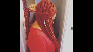 Styling Box Braids [upl. by Notyrb51]