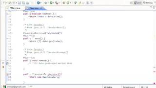 Java Building your own Iterator using Inner Classes Tutorial [upl. by Gerta]