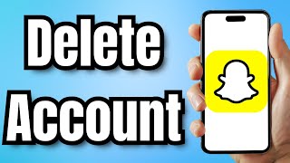 How to Delete Snapchat Account 2024 [upl. by Anaj]