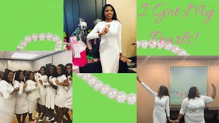 I FINALLY Became An AKA Alpha Kappa Alpha Sorority Inc Grad Chapter Experience 💚💕 [upl. by Huxham675]