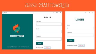 JAVA  How To Design Login And Register Form In Java Netbeans [upl. by Annenn813]