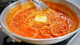 乳化はしない！バターの【トマトパスタ】星付きイタリア人シェフに教わった伝統パスタ [upl. by Ong]