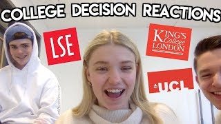 Being rejected from my dream Uni and more College Decision Reactions [upl. by Marne]