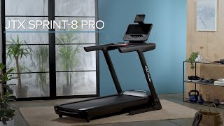 JTX SPRINT8 PRO SMART TREADMILL  FROM JTX FITNESS [upl. by Des]