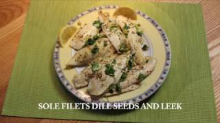 Sole Beurre Blanc w Dill Seeds Recipe Video [upl. by Publia998]