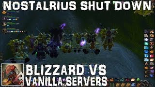 WoW Nostalrius Shuts Down  Vanilla Servers amp My Thoughts [upl. by Funda44]