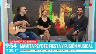 Nos visita MAMITA PEYOTE ► Telefe Rosario [upl. by Gnivre]