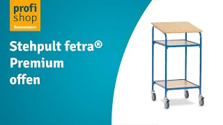 Stehpult fetra® Premium offen [upl. by Doty]