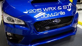 SubiSpeed  JDM Front Grille Install  2015 Subaru WRX and STI [upl. by Hayley]