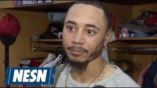 Betts on leadoff HR Im just trying to set the tone [upl. by Ashbey294]