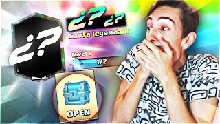 LEGENDARIA EN COFRE DE PLATA JUGANDO CON ELLA  CLASH ROYALE [upl. by Anahgem196]