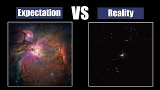 DeepSky Objects Through a Telescope Expectation and Reality [upl. by Enileme]