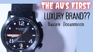 The Aus First Luxury Brand  Bausele Ocean Moon Review bauselewatches bausele [upl. by Addam]