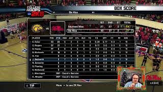 Caleb Booker Career Legacy  College Basketball 2K8  Livestream 69 Part 2 [upl. by Viscardi]