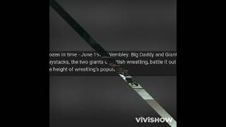 britains biggest wrestling match big daddy Vs giant haystack 1981 Wembley [upl. by Aynnek]