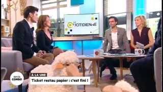 Présentation de la carte Apetiz  La Quotidienne sur France 5 [upl. by Carlile13]