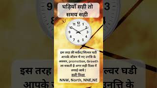 Wall Clock किस दीवार पर लगाना है आपके घर के लिए बहुत शुभ  vastu astrology shortsfeed [upl. by Atworth]