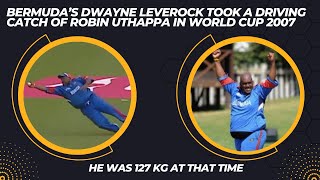 Dwayne Leverock brilliant catch  quotWhat a catchquot [upl. by Hgeilyak]