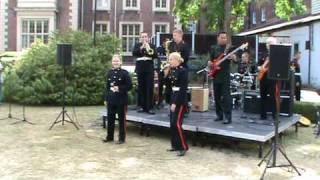 Royal Military School of Music Kneller Hall Pass Off August 2010 Rock duet inc Kate Challinor [upl. by Leonhard]