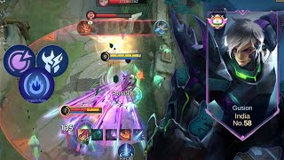 Best Emblem And Build For Bignner Gusion  Must Try😑 Gusion GameplayMlbb [upl. by Laban696]