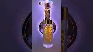 Home lighting दीवार पर लगाने बाली न्यू ब्रांड की लाइट on Led Staircase Aisle True Flower Art Amber [upl. by Llerehc]