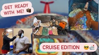 Get Ready With Me Cruise Edition  Packing COVID Testing Pedicures 🛳🧳 [upl. by Nehpets750]