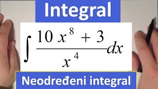 Neodredjeni integrali 11 [upl. by Anialam]