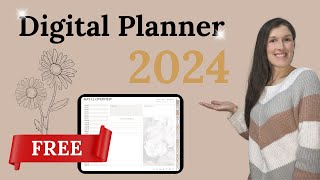 2024 FREE Digital Planner for Goodnotes [upl. by Petras877]