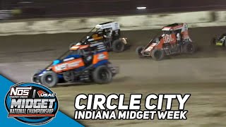 HIGHLIGHTS USAC NOS Energy Drink National Midgets  Circle City Raceway  June 5 2023 [upl. by Lebar]