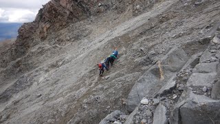 Grand Couloir MONT BLANC  Rolling Stones Couloir Wielki Kuluar [upl. by Teerell]