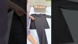 Stylish Pajama Sets Tips for Perfect Folding shorts clothstorage fashion organizingtips [upl. by Murrah275]