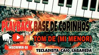 PLAYBACK BASE DE CORINHOS TOM DE MI MENOR [upl. by Ateekal]