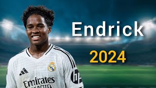 Endrick • The Bobby of real Madrid • Amazing Skills Goals and Assist • 2024 • HD [upl. by Edrei]