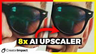 How to AI Upscale your Photos Drawings amp Ai Art with ImageLarger [upl. by Winou]