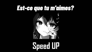 Estce que tu maimes  Maître Gims Speed Up [upl. by Malinin127]