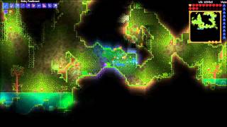 Terraria 12  Hardmode Jungle Biome [upl. by Aihsinat]