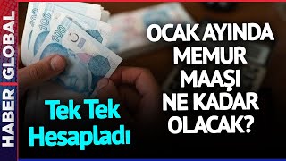 Tek Tek Hesapladı  Memur Maaşına Ne Kadar Zam Gelecek İşte 2024 Ocak Memur Maaşı [upl. by Avid]