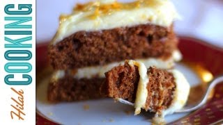 How to Make Carrot Cake amp Cream Cheese Frosting  Hilah Cooking [upl. by Paulo]