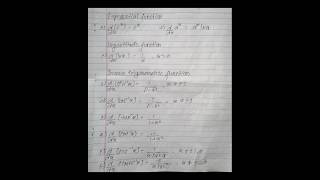 quotMastering Derivatives Essential Formulas for Calculus Beginnersquotmaths derivatives formula [upl. by Cates]