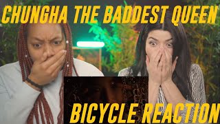 CHUNG HA 청하 Bicycle MV REACTION [upl. by Harberd]